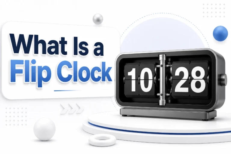 What Is a Flip Clock: History, Features, and How It Works